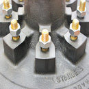 12" x 2" x 8-6.5" x 1/2" Stud Hub Assembly | AX-K9-138-CH