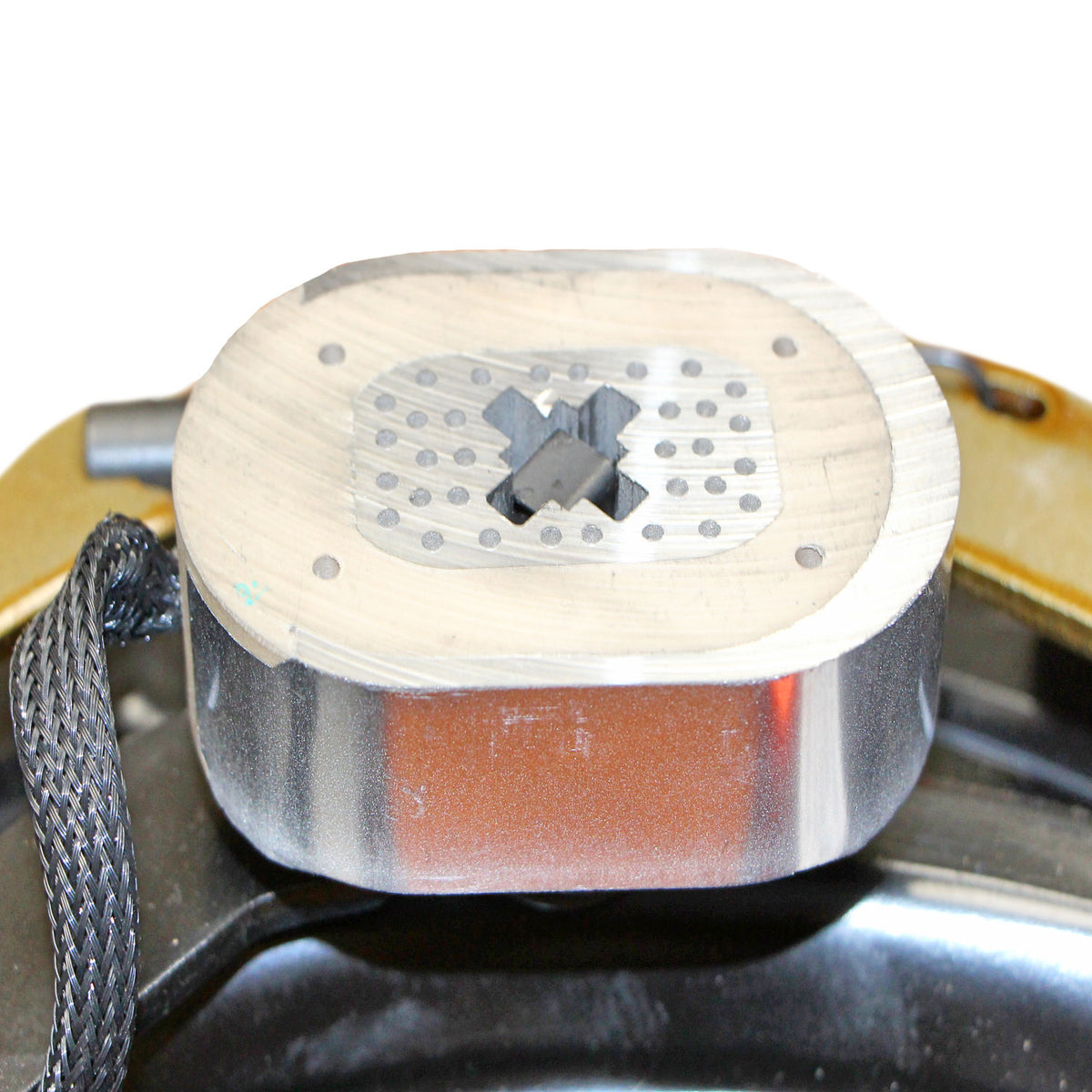 Gearzaar 12x2 Electric Trailer Brake Backing Plates - 4 Pack (2L 2R) 7000lbs, Steel