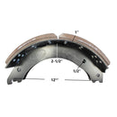 New 16.5 X 7 23,000 Lbs. Q Brake Shoe