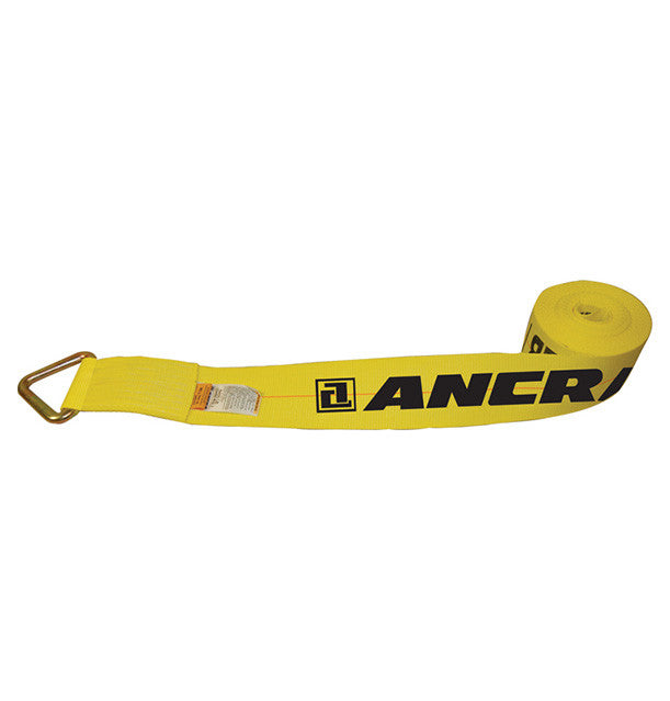 Ancra 4" x 50' Cargo Strap with D-Ring | 43795-11-50