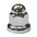 33m Chrome Nut Covers - Bullet Style | 8000-36C