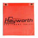 16" x 16" Orange Mesh Flag | BP300