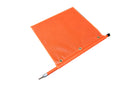 18" x 18" Heavy Duty Orange Mesh Flag | 49893-12