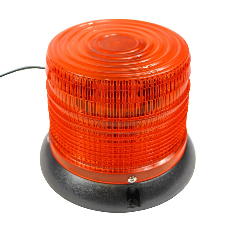 LED Light Strobe Beacon - Amber - 5-in. Round