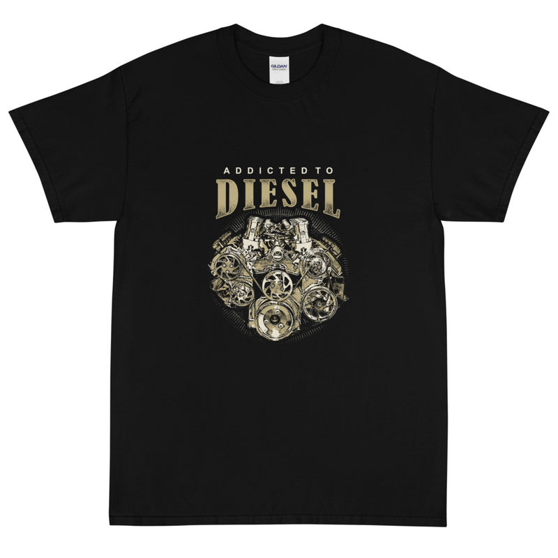Addicted to Diesel Men's Short Sleeve T-Shirt